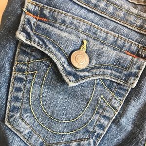 True Religion Straight Leg Jeans